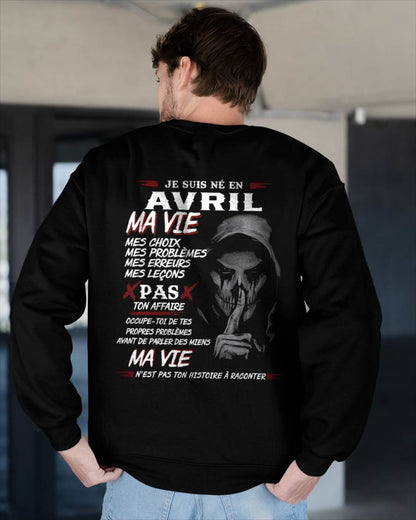 MA VIE – T-shirt pour homme – DOAN04 (SKU12-269-04)