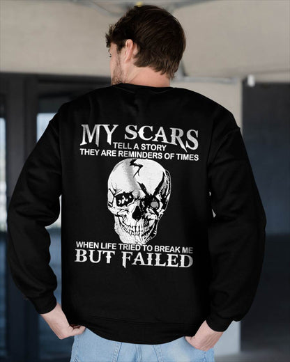 My Scars Tell A Story – T-Shirt For Man – DOAN00 (SKU10-27-00)