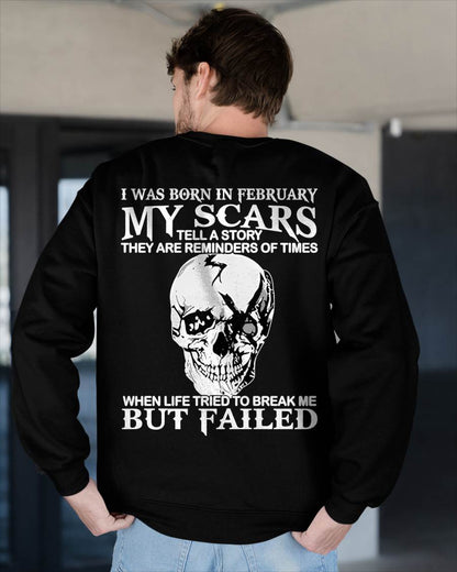 My Scars Tell A Story – T-Shirt For Man – DOAN02 (SKU10-27-02)