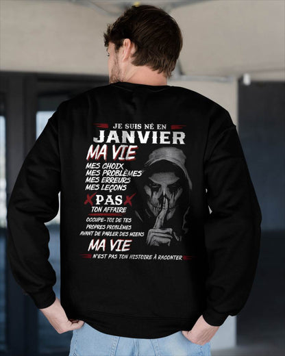 MA VIE – T-shirt pour homme – DOAN01 (SKU12-269-01)