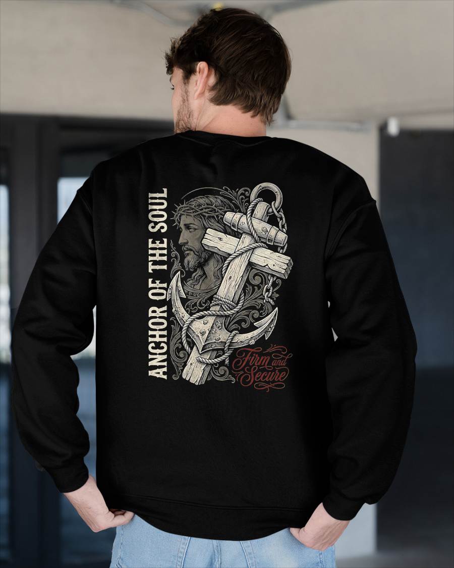 ANCHOR OF THE SOUL - CHRISTIAN T-SHIRT - FOR MEN tien00 (SKU2608-139)
