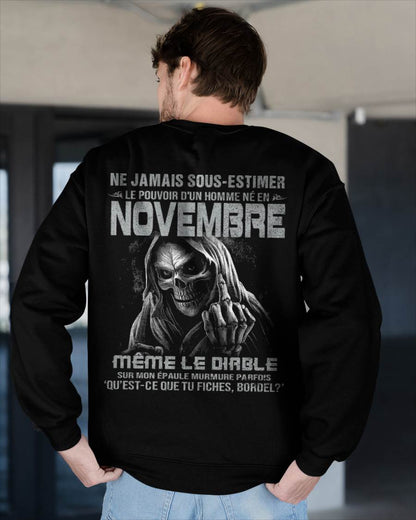 LE POUVOIR D’UN HOMME NÉ EN – T-SHIRT POUR HOMME – DOAN11 (SKU08-61-11)