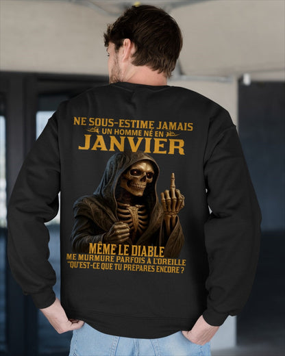 NE SOUS-ESTIME JAMAIS UN HOMME NÉ EN JANVIER Fr01 TIEN01 male (SKU12-305-01)