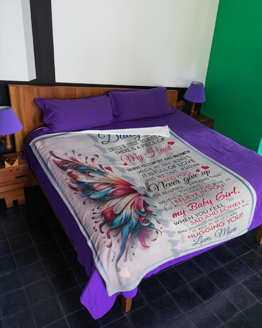 Special Gift For Your Daughter Blanket - From Mom (SKUB11-152)