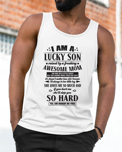 The Special T - Shirt For Son From Mom – "If you hurt me, my mother will slap you so hard" – TIEN00 (SKU2603-22-00)