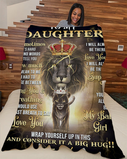 Special Gift For Your Daughter Blanket - From Dad