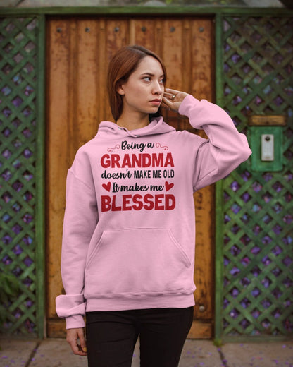 BEING A GRANDMA DOESN'T MAKE ME OLD- IT MAKES ME BLESSED TIEN00 (SKU10-11)