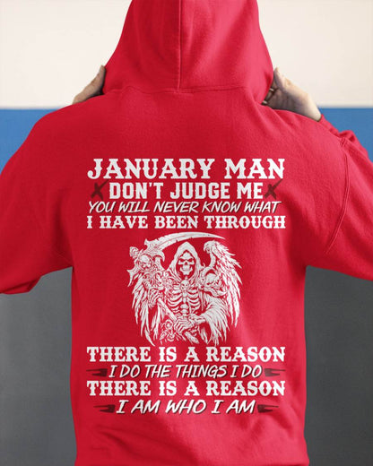January Man Don't Judge Me – T-Shirt For Man – DOAN01 (SKU10-49-01)