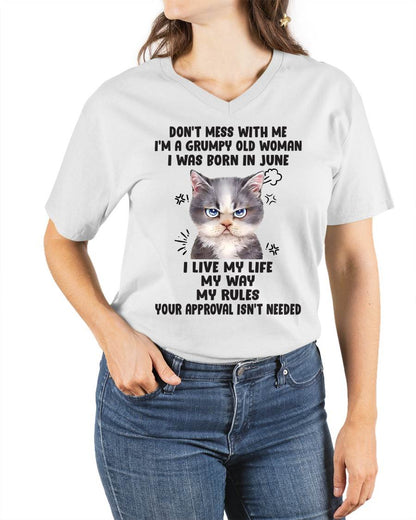 Don’t Mess With Me - T Shirt For Woman - DOAN06 (SKU09-65-06)