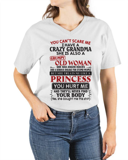 You Can't Scare Me - Gift For Grandson And Granddaughter From Grandma - DOAN00 (SKU10-76-00)