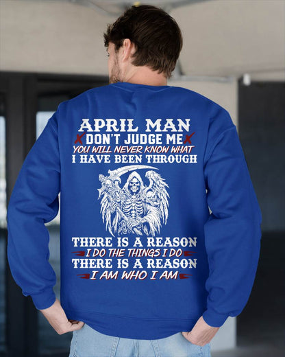 April Man Don't Judge Me – T-Shirt For Man – DOAN04 (SKU10-49-04)