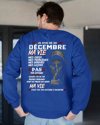 MA VIE – T-shirt pour homme – DOAN12 (SKU12-269-12)