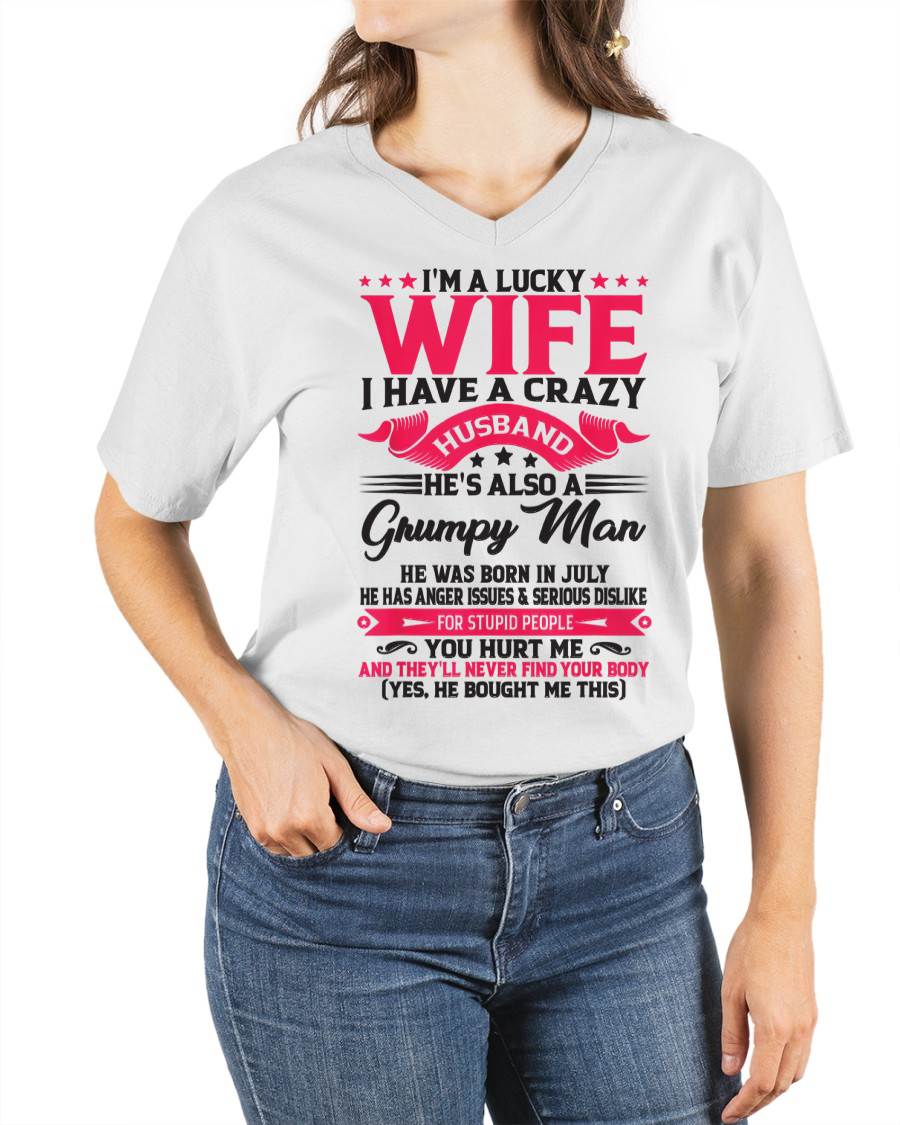 JULY - TO MY WIFE - I'M A LUCKY WIFE - GIFT FROM HUSBAND - TIEN07 (SKU10-136-07)