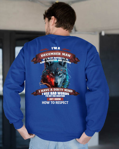 I’M A DECEMBER MAN – T-SHIRT FOR MAN – DOAN12 (SKU12-162-12)