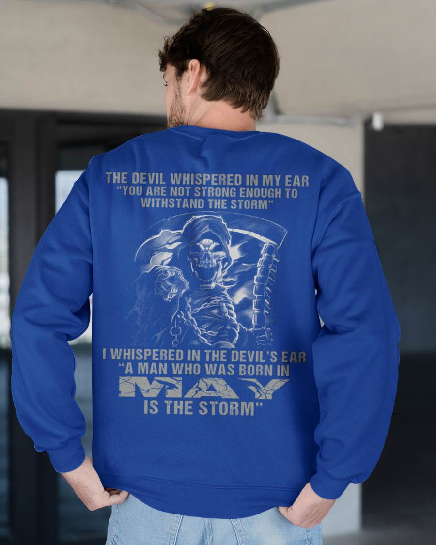 May - The Devil Whispered In My Ear - T-Shirt For Man - DOAN05 (SKU08-87-05)