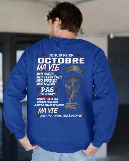 MA VIE – T-shirt pour homme – DOAN10 (SKU12-269-10)