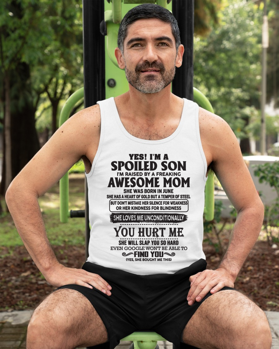 JUNE – Yes, I’m a Spoiled Son, Raised by a Freaking Awesome Mom – FROM MOM TO SON – TIEN06 (SKU26T-01-65-06)