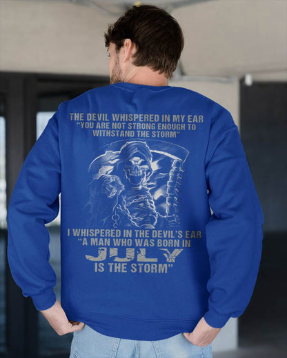 July - The Devil Whispered In My Ear - T-Shirt For Man - DOAN07 (SKU08-87-07)