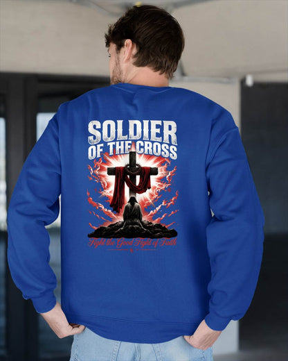 SOLDIER OF THE CROSS - CHRISTIAN T-SHIRT - FOR MEN tien00 (SKU2608-132)