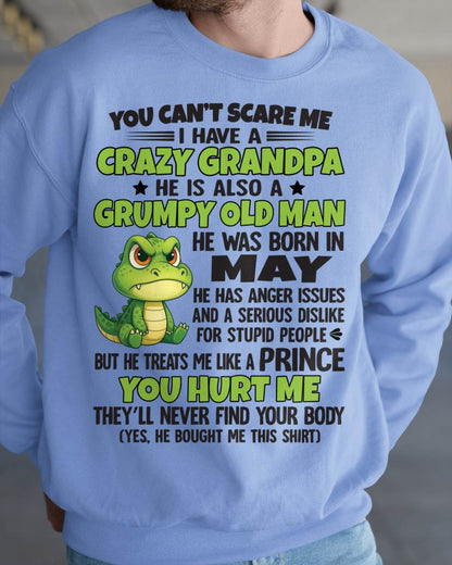 YOU CAN’T SCARE ME - GIFT FOR GRANDSON AND GRANDDAUGHTER FROM GRANDPA - DOAN05 (SKU09-121-05)