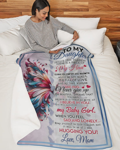 Special Gift For Your Daughter Blanket - From Mom (SKUB11-152)