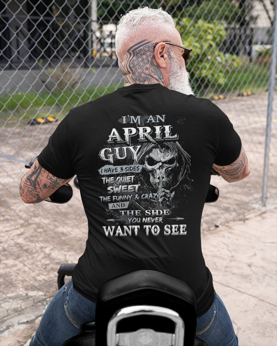 APRIL - I HAVE 3 SIDES - T-SHIRT FOR MAN - DOAN04 (SKU07-60-04)