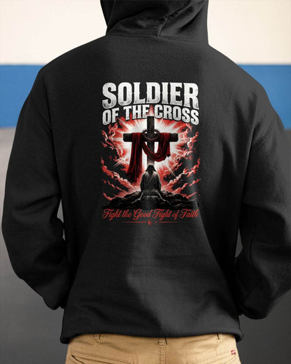 SOLDIER OF THE CROSS - CHRISTIAN T-SHIRT - FOR MEN tien00 (SKU2608-132)