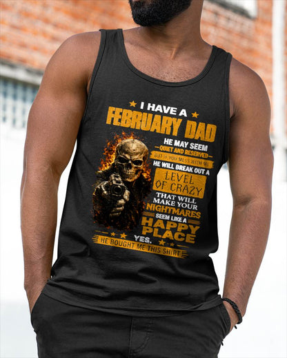 "MY DAD - HE MAY SEEM QUIET AND RESERVED" –  COOL T - SHIRT FROM DAD – TIEN02 (SKU2606-60-02)