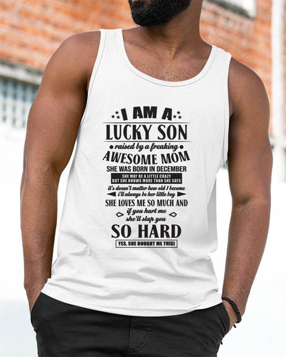 The Special T - Shirt For Son From Mom – "If you hurt me, my mother will slap you so hard" – TIEN12 (SKU2603-22-12)