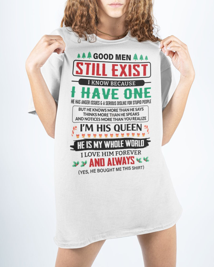 Good Men Still Exist - Perfect Christmas Gift For Your Wife From Husband - TIEN00