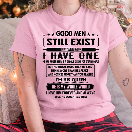 Good men Still Exist - gift for your girlfriend, wife from Husband - DOAN00 (SKU-GM-00)