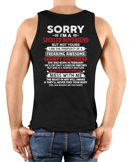 February - Spoiled Boyfriend - Perfect Gift From Girlfriend - TIEN02 (SKU11-18-02)