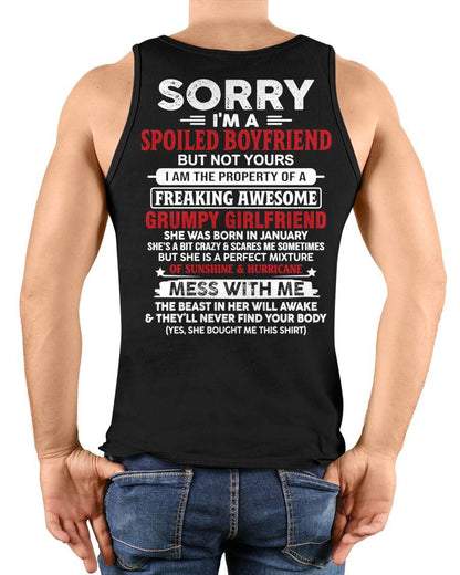 January - Spoiled Boyfriend - Perfect Gift From Girlfriend - TIEN01 (SKU11-18-01)