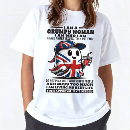 I Am A Grumpy Woman - T Shirt For Woman - DOAN (SKU09-82)