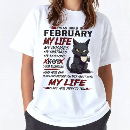 MY LIFE – T Shirt For Woman – DOAN02 (SKU09-92-02)