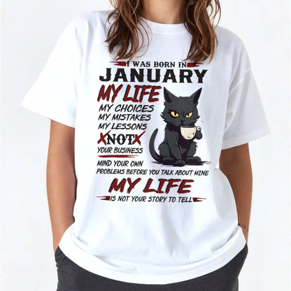 MY LIFE – T Shirt For Woman – DOAN01 (SKU09-92-01)