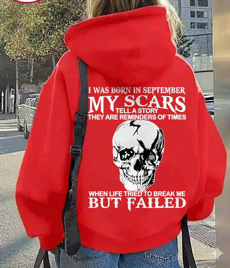 My Scars Tell A Story – T-Shirt For Woman – DOAN09 (SKU10-27-09)