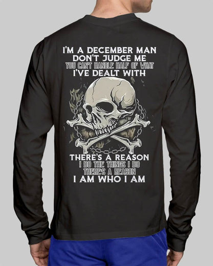 DECEMBER – DON’T JUDGE ME – T-SHIRT FOR MAN – DOAN12 (SKU26T-01-04-12)