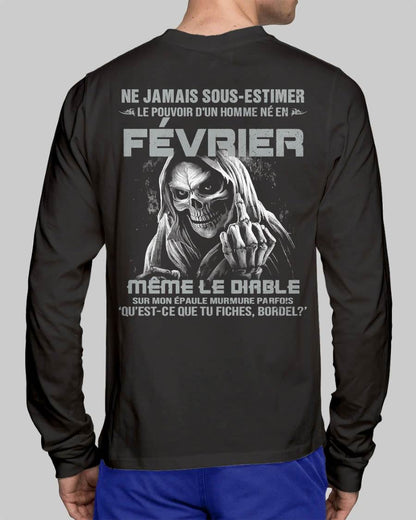 LE POUVOIR D’UN HOMME NÉ EN – T-SHIRT POUR HOMME – DOAN02 (SKU08-61-02)