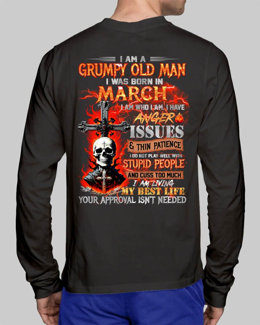 I Am A Grumpy Old Man – T-Shirt For Man – DOAN03 (SKU12-319-03)