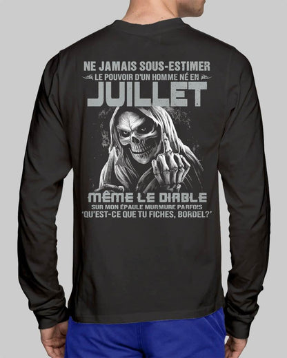 LE POUVOIR D’UN HOMME NÉ EN – T-SHIRT POUR HOMME – DOAN07 (SKU08-61-07)