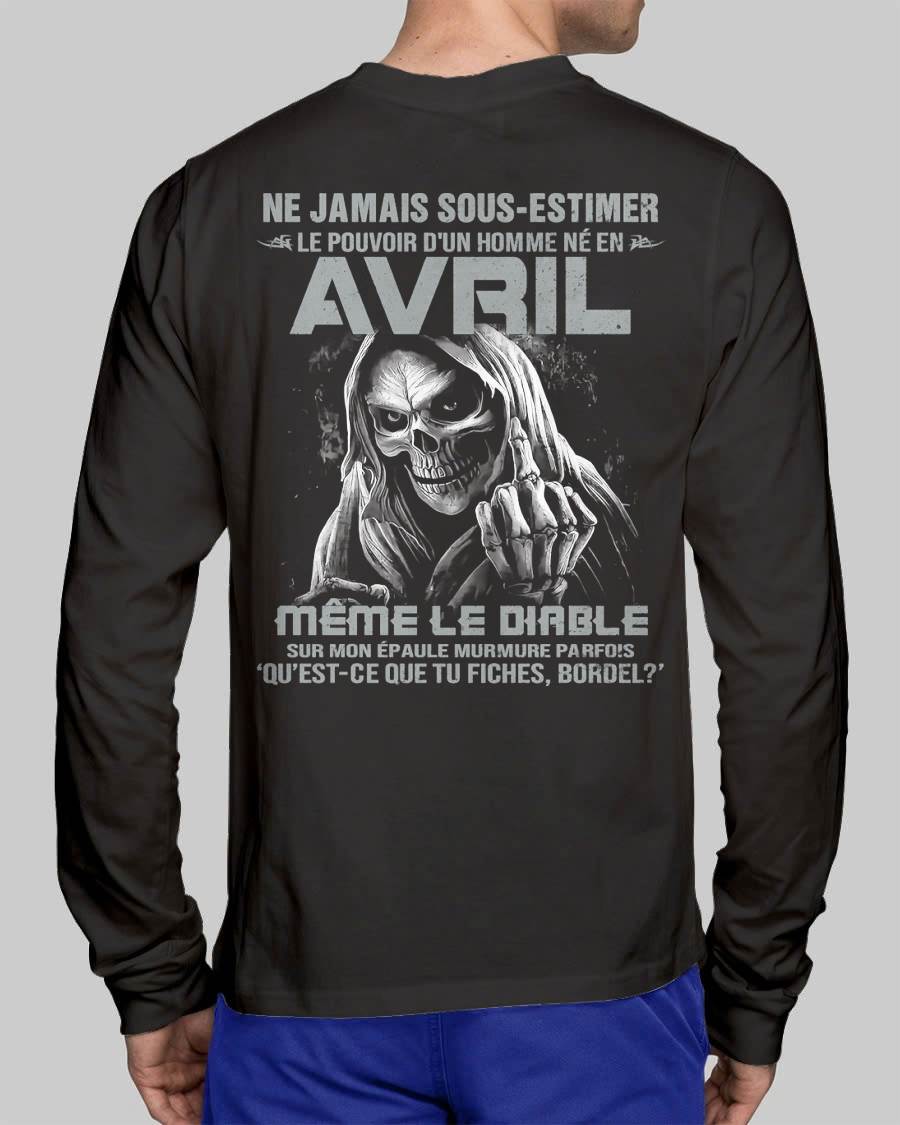 LE POUVOIR D’UN HOMME NÉ EN – T-SHIRT POUR HOMME – DOAN04 (SKU08-61-04)