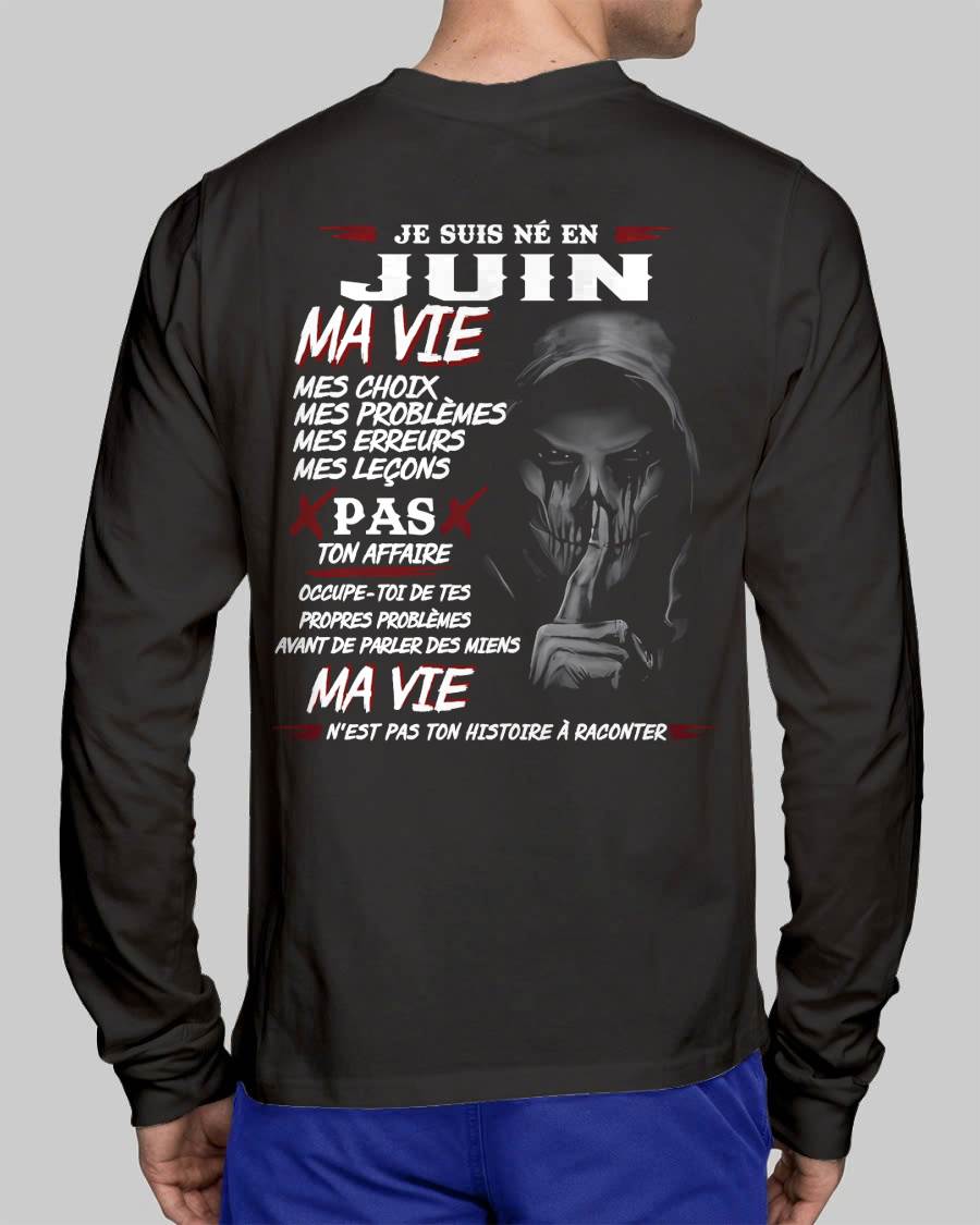 MA VIE – T-shirt pour homme – DOAN06 (SKU12-269-06)