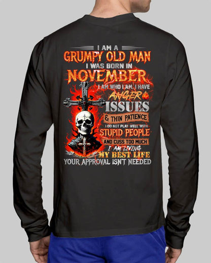 I AM A GRUMPY OLD MAN – T-SHIRT FOR MAN – DOAN11 (SKU12-319-11)