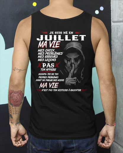 MA VIE – T-shirt pour homme – DOAN07 (SKU12-269-07)